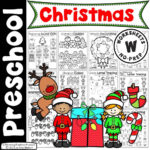 Christmas Worksheets For Preschool   Planning Playtime Throughout Preschool Worksheets For Christmas