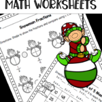 Christmas Worksheets: Math Practice Pages (Free Sample) Pertaining To Fun Christmas Worksheets For 3Rd Grade