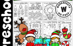 Christmas Worksheets Preschool - Planning Playtime inside Pre-K Christmas Worksheets Free
