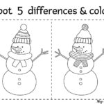 Christmas Worksheets | Skip To My Lou In Simple Christmas Worksheets