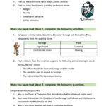 Comprehension Questions | A Christmas Carol | Charles Dickens Regarding Reading Skills And Strategies Worksheet A Christmas Carol