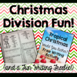 Division Fun And A Tropical Christmas Freebie   Teaching With With Regard To Long Division Christmas Worksheets