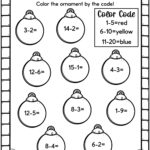 Easy Christmas Math Worksheets   Free!   Kids Activity Zone For First Grade Christmas Math Worksheets