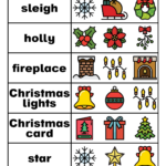 English For Kids Stepstep: Christmas Vocabulary Worksheets Inside Vocabulary Christmas Worksheets