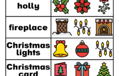 English For Kids Stepstep: Christmas Vocabulary Worksheets inside Vocabulary Christmas Worksheets