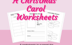 English Literature A Christmas Carol Worksheets within The Christmas Carol Worksheets