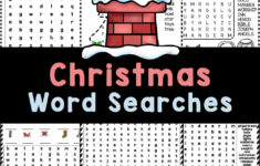 🎄 Free Printable Christmas Word Searches - No-Prep Holiday Activity intended for Super Teacher Worksheets Merry Christmas Word Search Answers