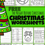 🎄 Free Twas The Night Before Christmas Worksheets & Activities Within The Night Before Christmas Worksheet