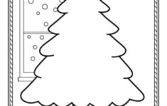 Finish The Drawing - The Christmas Tree - Tim'S Printables intended for Decorate a Christmas Tree Worksheet