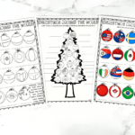 Free Christmas Around The World Worksheet Pertaining To Geography Christmas Worksheet