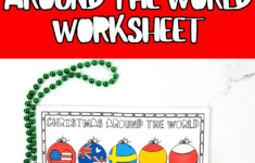 Free Christmas Around The World Worksheet throughout Geography Christmas Worksheet