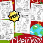 Free Christmas Around The World Worksheets (20 Pages!) Within Free Christmas Around The World Worksheets