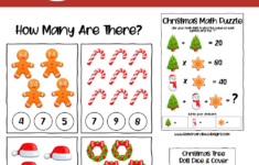 Free Christmas Math Printable Activity Book - Lemon And Kiwi Designs intended for Printable Christmas Multiplication Worksheets