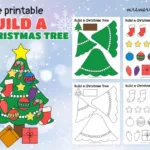 Free Christmas Tree Printable | Cut & Paste Activity | Mrs. Merry With Regard To Cut And Paste Christmas Tree Worksheet