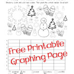 Free Christmas/Winter Graphing Worksheet (Kindergarten, First With Regard To Free Christmas Graphing Worksheets