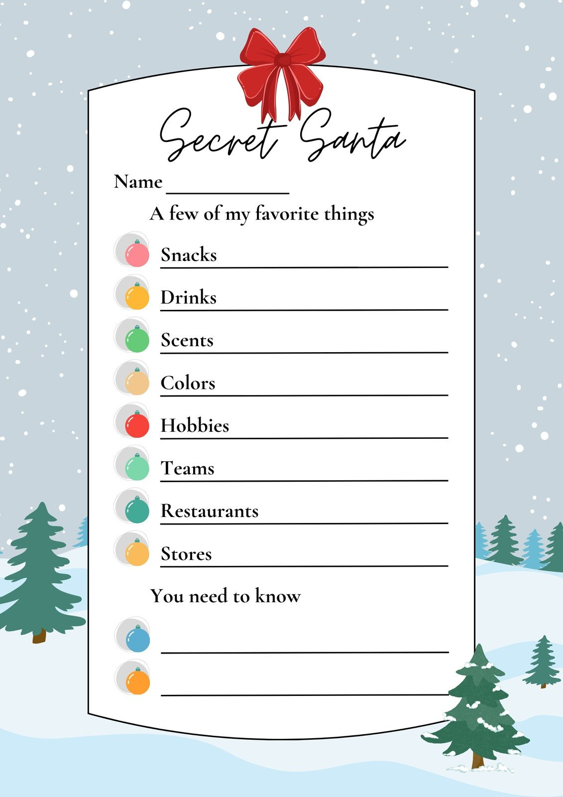 Free, Editable Christmas Worksheet Templates | Canva with Free Printable Christmas Worksheets For Middle School