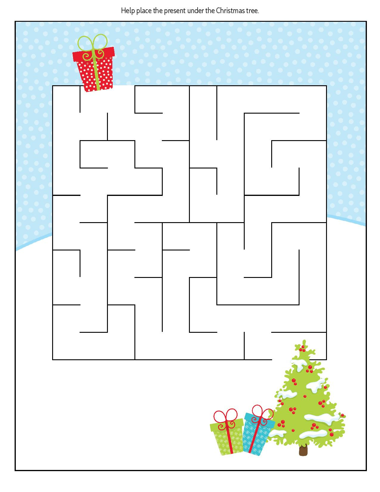 Free Educational Printable Christmas Puzzle Pack - Real And Quirky inside Free Christmas Puzzle Worksheets