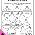 Free Preschool Activities Printable Free Preschool Colors Printables In Free Pre K Christmas Worksheets