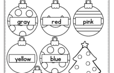 Free Preschool Activities Printable Free Preschool Colors Printables in Free Pre-K Christmas Worksheets