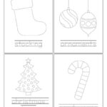 Free Printable Christmas Tracing Worksheets For Kids   The Craft Pertaining To Free Christmas Tracing Worksheets