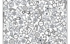 Free Printable I Spy Christmas Activity - Paper Trail Design pertaining to I Spy Christmas Worksheet