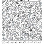 Free Printable I Spy Christmas Activity   Paper Trail Design Throughout I Spy Worksheets Christmas