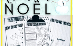 French Christmas Activities For The Classroom - Fle Avec Mmed with regard to French Christmas Worksheets Free