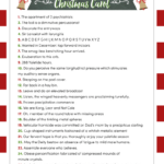 Guess The Christmas Carole Game {Free Printable} | Lil' Luna With Guess The Christmas Carol Worksheet Answers