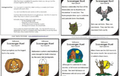 Halloween Scavenger Hunt in Super Teacher Worksheets Christmas Scavenger Hunt