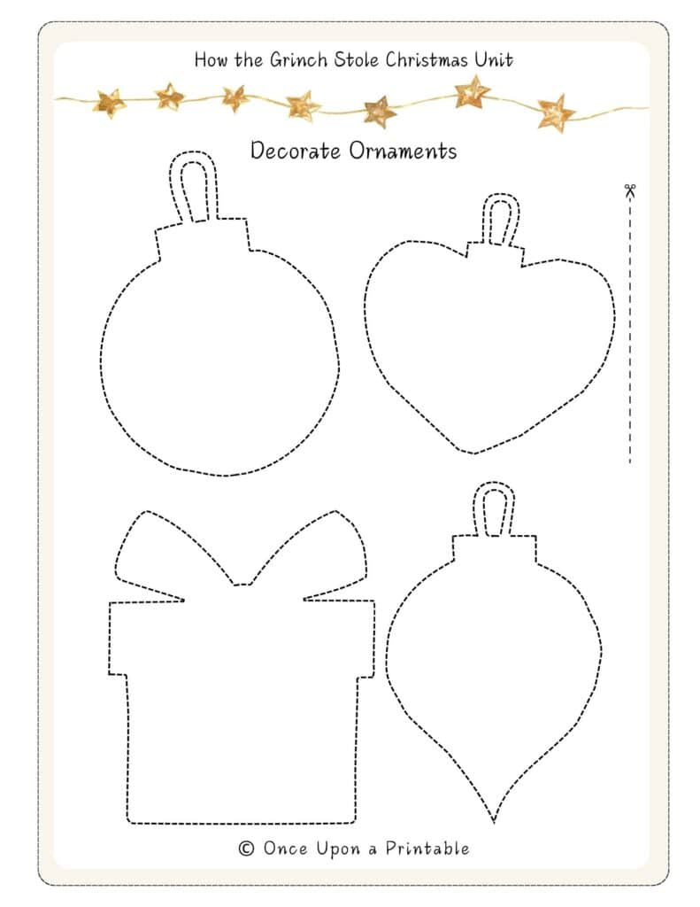 How The Grinch Stole Christmas Worksheets (Free Printables) - Once within The Grinch Who Stole Christmas Worksheets