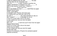 Last Christmas_Song_Lyrics Fill-In throughout Last Christmas Song Worksheet