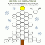 Math Christmas Activities 4Th Grade Within Fun Christmas Worksheets For 4Th Grade