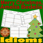 Merry Christmas, Amelia Bedelia Idioms Speech Sped Worksheets Regarding Merry Christmas Amelia Bedelia Worksheets