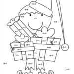 Multiplication Coloring Worksheets Christmas Inside Free Christmas Math Coloring Worksheets