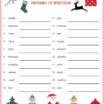 My Christmas Scrambler Answers Free Printable   Thrifty Mommas Regarding Super Teacher Worksheets Scrambled Christmas Answers