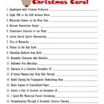 Name That Christmas Carol | Pdf | Christmas Songs | Christmas Regarding Name The Christmas Carol Worksheet