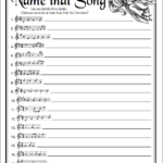 Name That Song" Christmas Game Inside Name That Christmas Song Worksheet