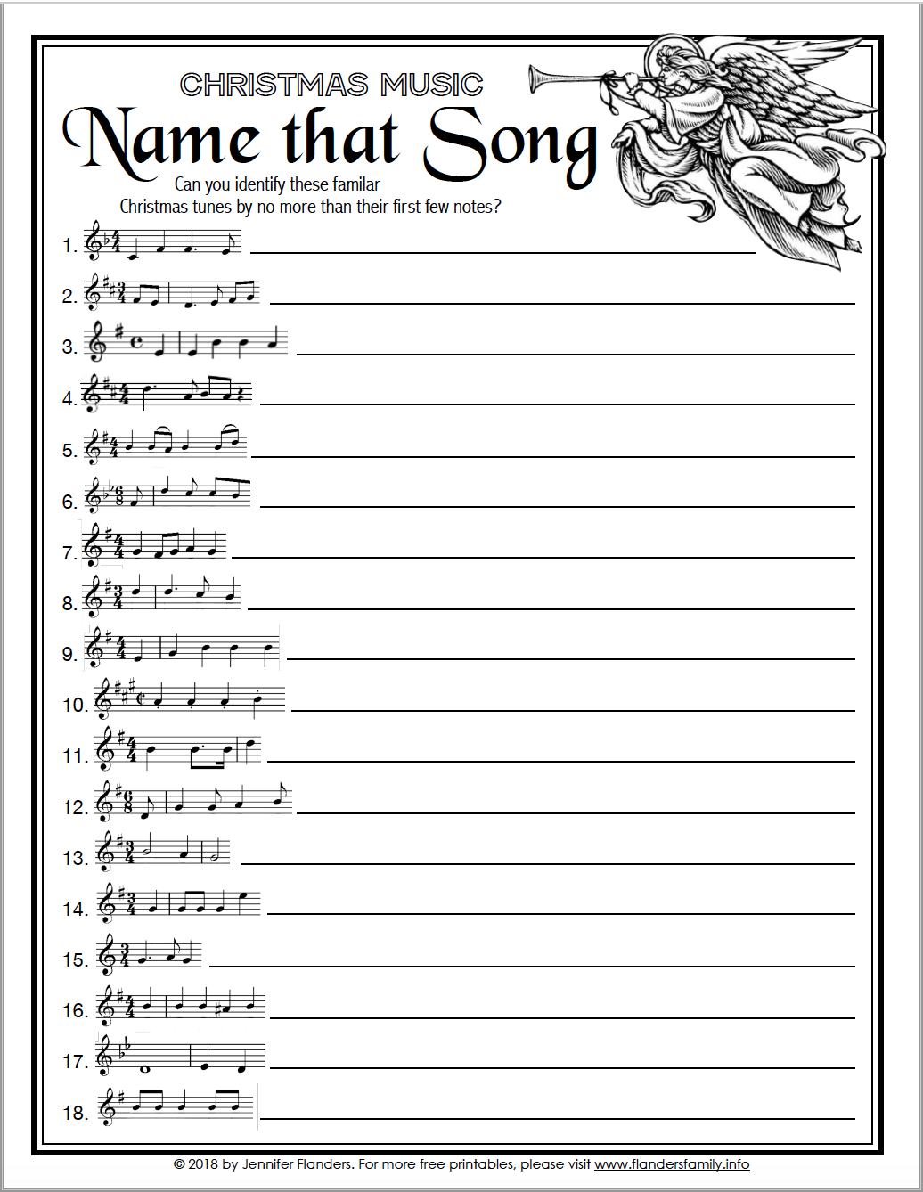 Name That Song&amp;quot; Christmas Game inside Name That Christmas Song Worksheet