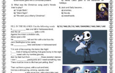 Nightmare Before Christmas Activities - 10 Free Pdf Printables within Nightmare Before Christmas Worksheets