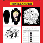 Nightmare Before Christmas Printable Activities Throughout The Night Before Christmas Worksheets