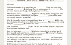 Page 2 - Free, Editable Christmas Worksheet Templates | Canva regarding Free Christmas Language Arts Worksheets