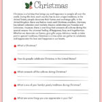 Page 3   Free, Editable Christmas Worksheet Templates | Canva Intended For Free Christmas Language Arts Worksheets