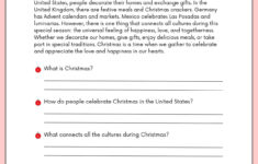 Page 3 - Free, Editable Christmas Worksheet Templates | Canva intended for Free Christmas Language Arts Worksheets