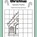 Page 5   Free, Editable Christmas Worksheet Templates | Canva Inside Free Christmas Symmetry Worksheets