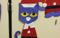 Pete The Cat Saves Christmas: Craft Template - Teach Junkie pertaining to Pete the Cat Saves Christmas Worksheets