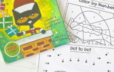 Pete The Cat Saves Christmas Printables For Preschoolers with regard to Pete the Cat Saves Christmas Worksheets