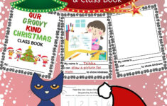 Pete The Cat Saves Christmas Sequencing Activity &amp; Class Book regarding Pete The Cat Saves Christmas Worksheets