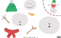 Printable Christmas Cut And Glue Activity For Kids intended for Cut and Glue Christmas Worksheets