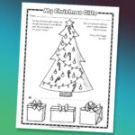 Printable Christmas Gift Worksheet Digital Download   Etsy Inside Got The Christmas Spirit Worksheet