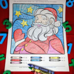 Santa Multiplication Activity Regarding Super Teacher Worksheets Merry Christmas Word Search Answers